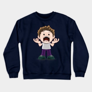 curly hair boy T-shirt For kids Crewneck Sweatshirt